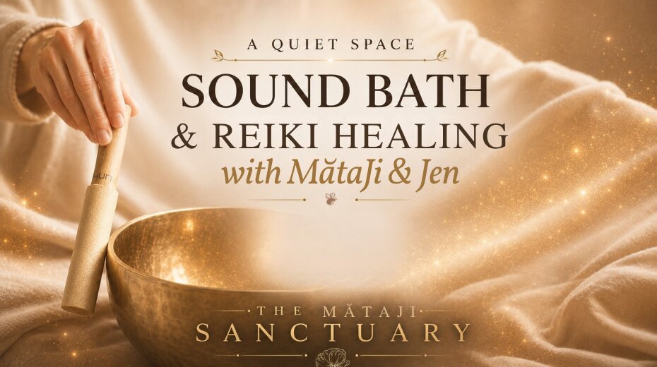A Quiet Space Sound Bath with Reiki Energy Healing